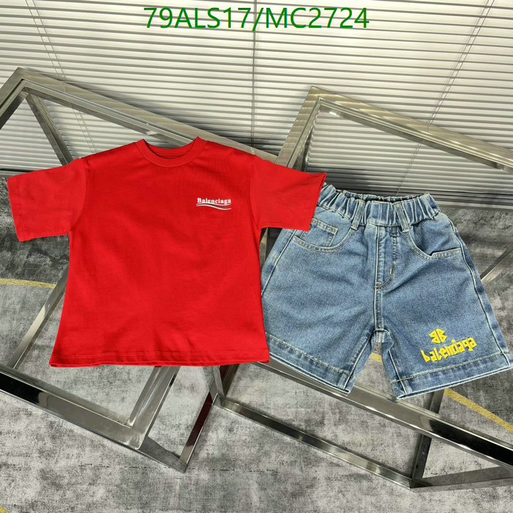 Kids Clothing-Balenciaga Code: MC2724 $: 79USD