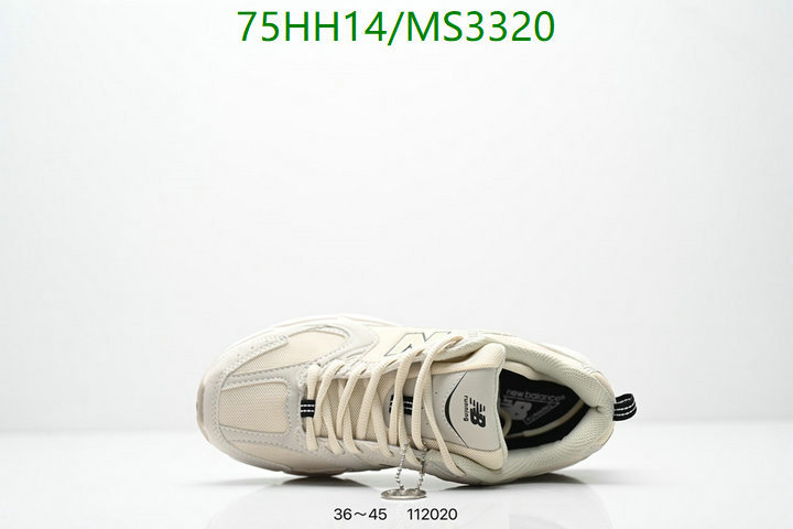 Women Shoes-New Balance Code: MS3320 $: 75USD
