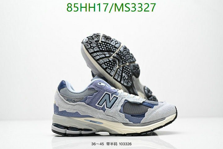 Men shoes-New Balance Code: MS3327 $: 85USD