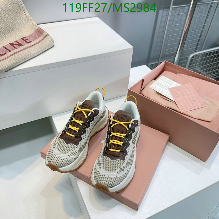Women Shoes-Miu Miu Code: MS2984 $: 119USD