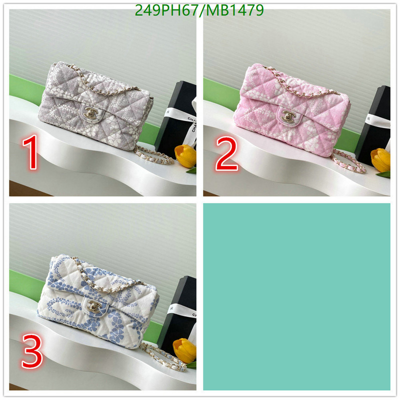 Chanel Bag-(Mirror)-Crossbody- Code: MB1479 $: 249USD