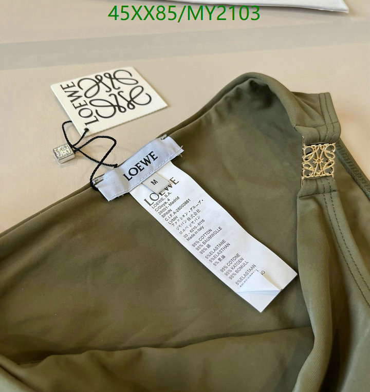 Swimsuit-Loewe Code: MY2103 $: 45USD