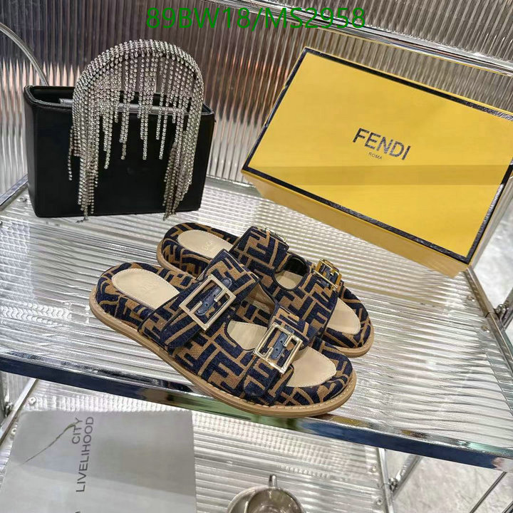Women Shoes-Fendi Code: MS2958 $: 89USD