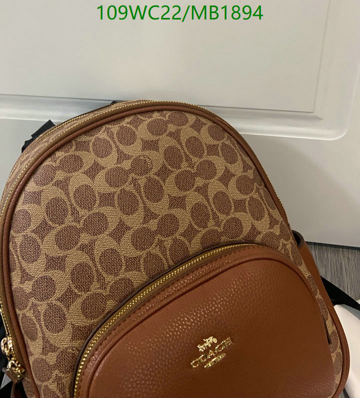 Coach Bag-(4A)-Backpack- Code: MB1894 $: 109USD