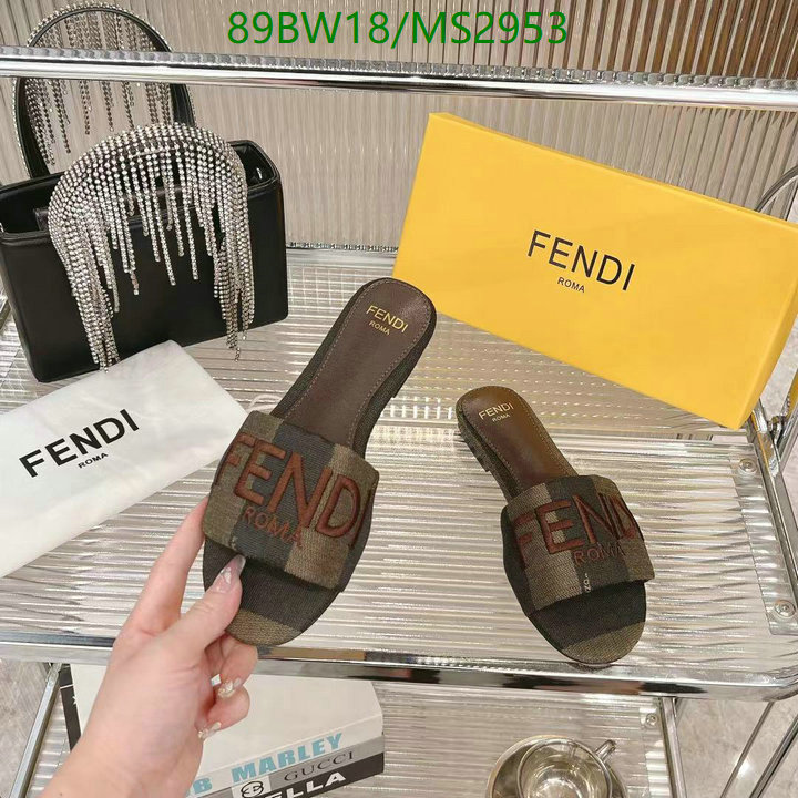 Women Shoes-Fendi Code: MS2953 $: 89USD