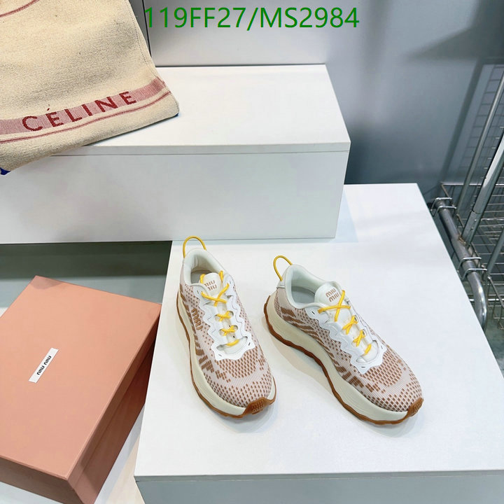 Women Shoes-Miu Miu Code: MS2984 $: 119USD