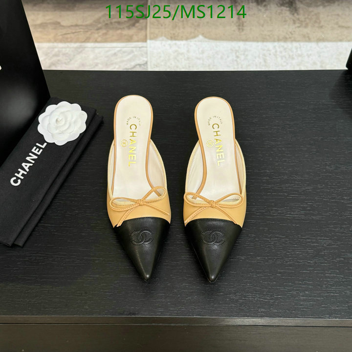 Women Shoes-Chanel Code: MS1214 $: 115USD