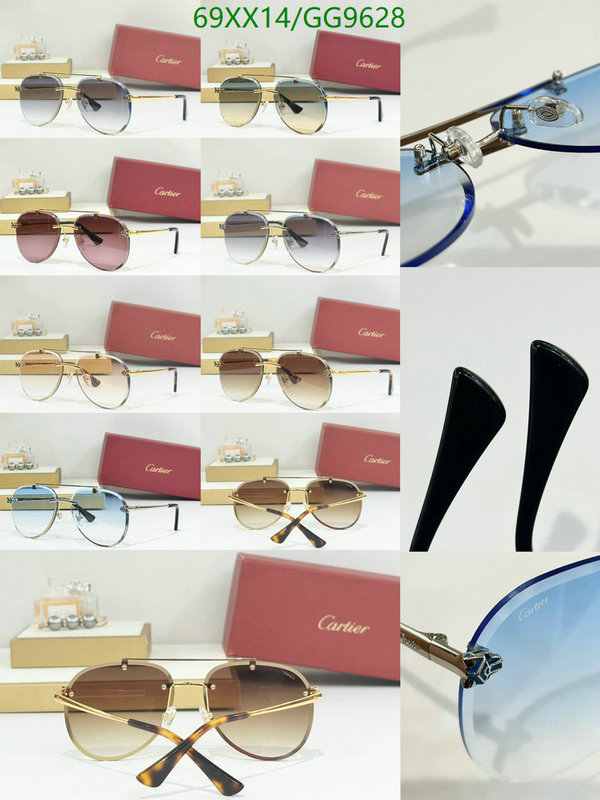Glasses-Cartier Code: GG9628 $: 69USD