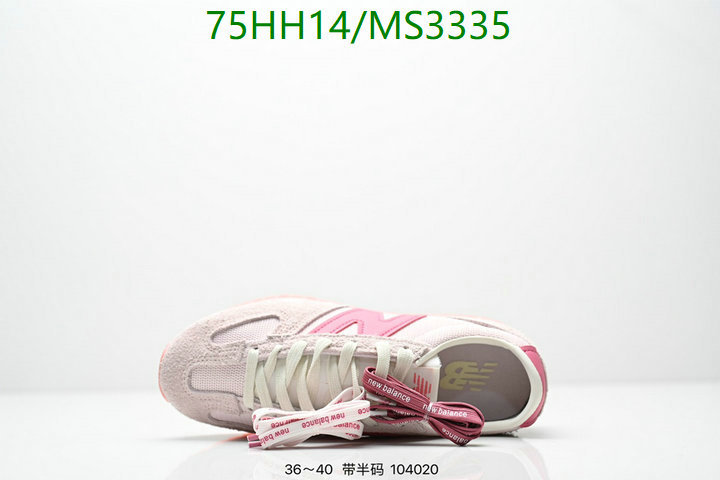 Women Shoes-New Balance Code: MS3335 $: 75USD