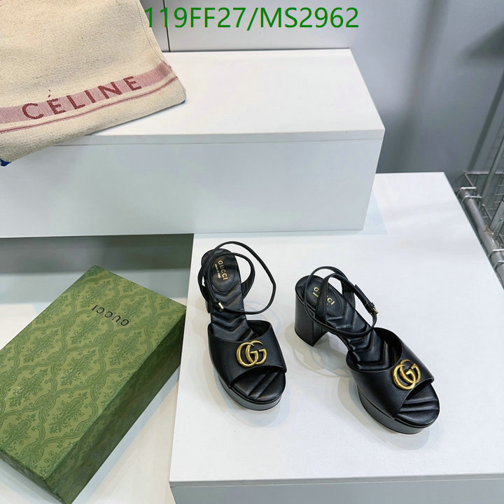 Women Shoes-Gucci Code: MS2962 $: 119USD