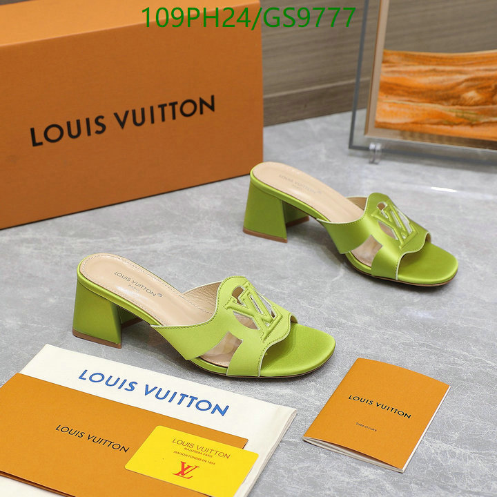 Women Shoes-LV Code: GS9777 $: 109USD