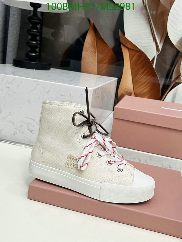 Women Shoes-Miu Miu Code: MS2981 $: 100USD