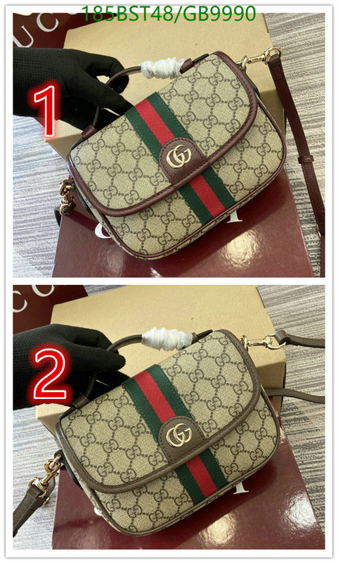 Gucci Bag-(Mirror)-Crossbody- Code: GB9990 $: 185USD