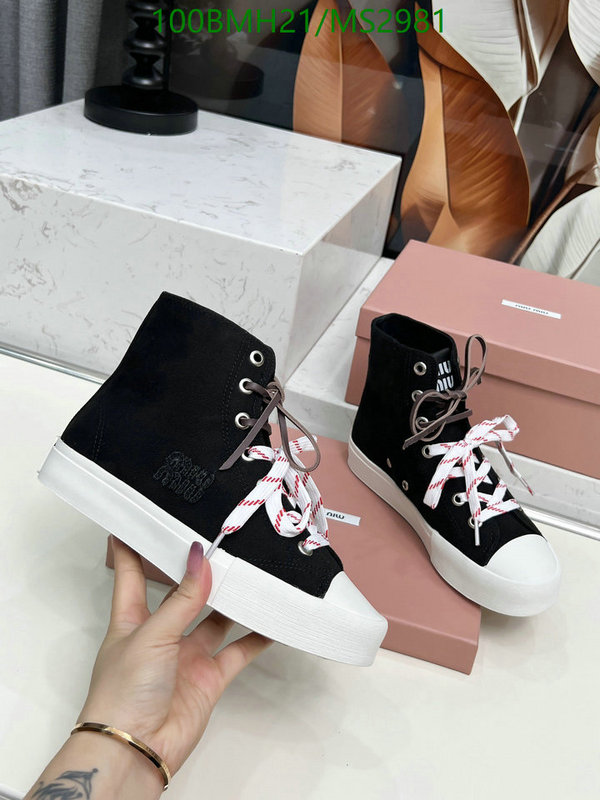 Women Shoes-Miu Miu Code: MS2981 $: 100USD
