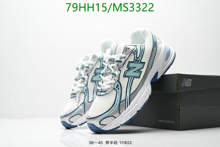 Men shoes-New Balance Code: MS3322 $: 79USD