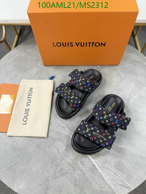 Men shoes-LV Code: MS2312 $: 100USD