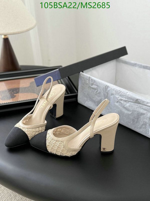 Women Shoes-Chanel Code: MS2685 $: 105USD