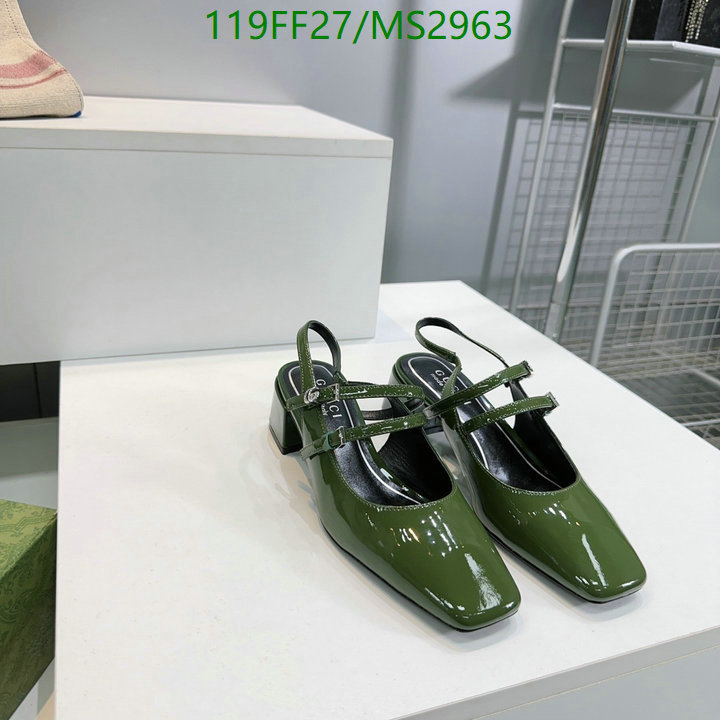 Women Shoes-Gucci Code: MS2963 $: 119USD