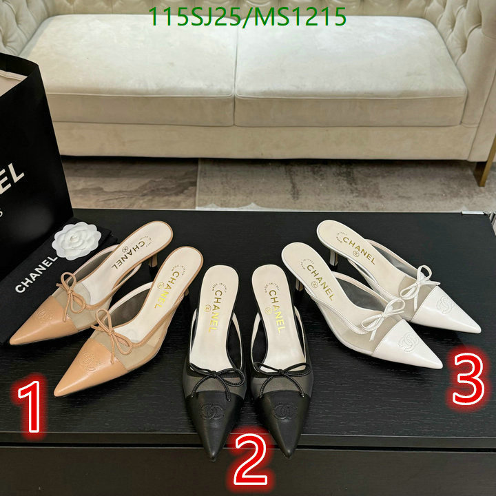 Women Shoes-Chanel Code: MS1215 $: 115USD