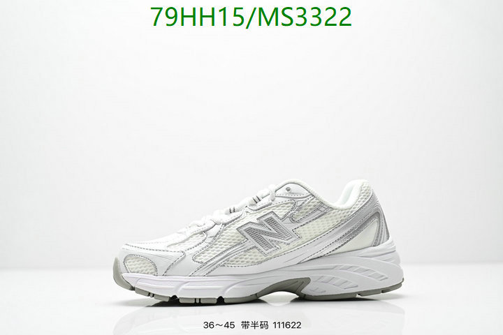 Men shoes-New Balance Code: MS3322 $: 79USD