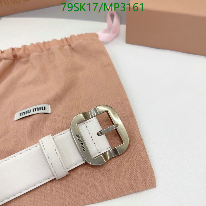 Belts-MIU MIU Code: MP3161 $: 79USD