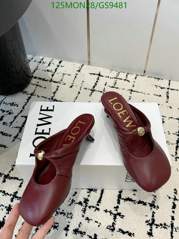 Women Shoes-Loewe Code: GS9481 $: 125USD