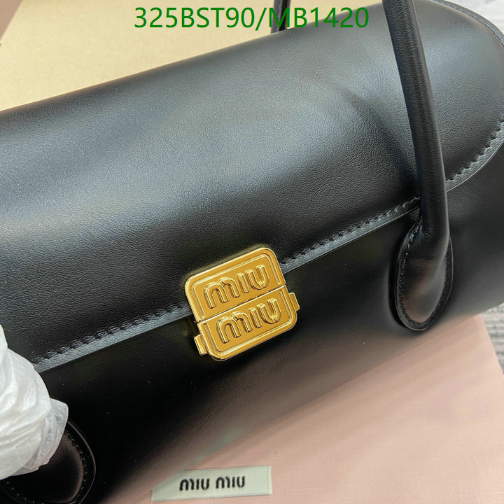 Miu Miu Bag-(Mirror)-Handbag- Code: MB1420 $: 325USD