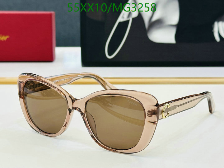 Glasses-Cartier Code: MG3258 $: 55USD
