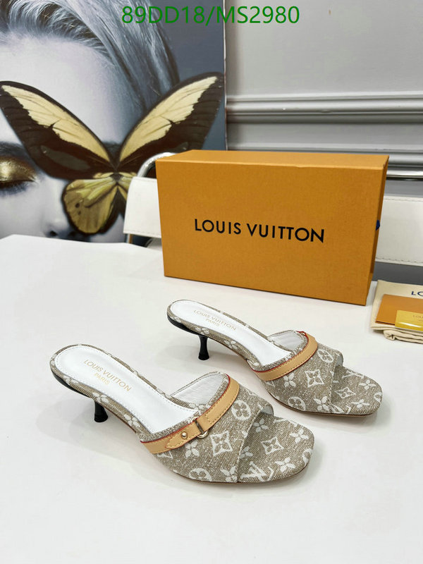 Women Shoes-LV Code: MS2980 $: 89USD