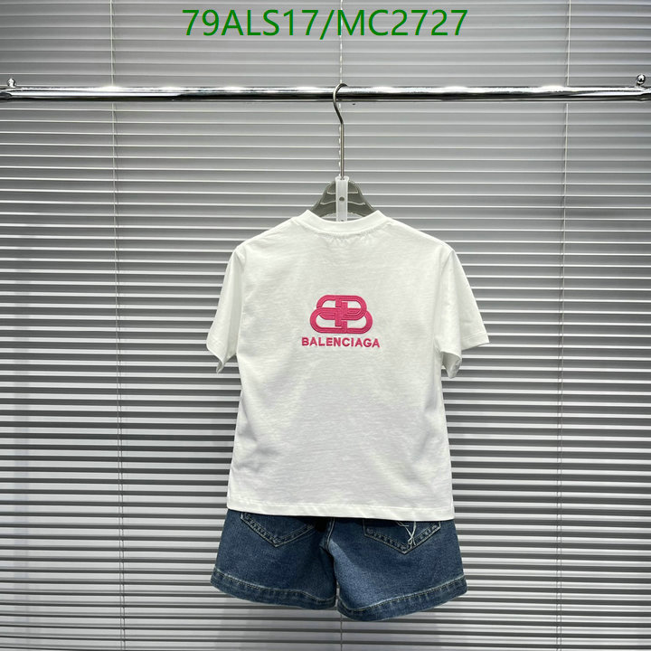 Kids Clothing-Balenciaga Code: MC2727 $: 79USD