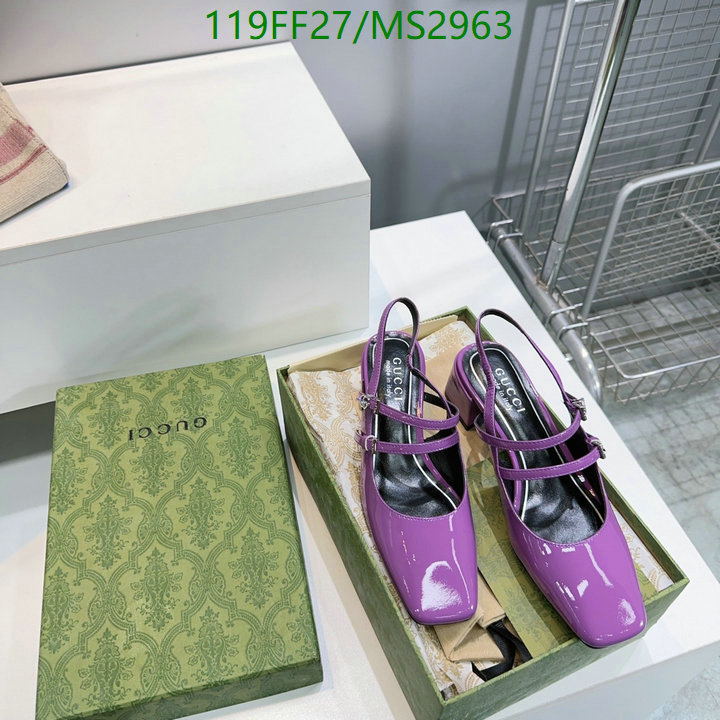 Women Shoes-Gucci Code: MS2963 $: 119USD