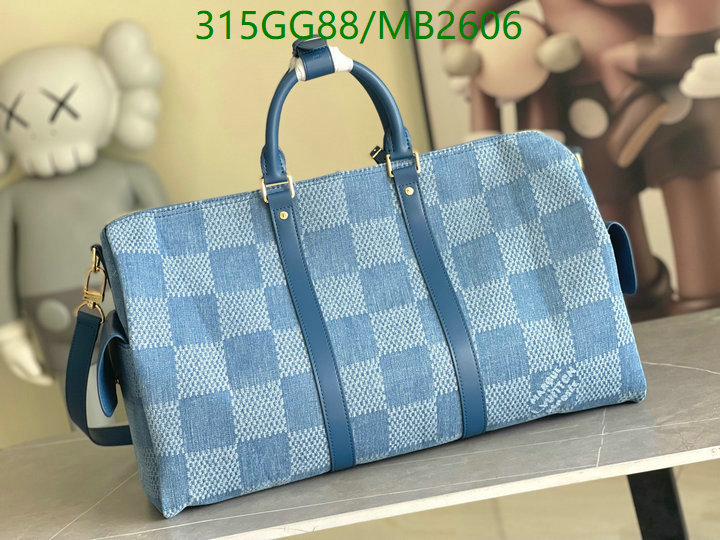 LV Bag-(Mirror)-Keepall BandouliRe 45-50- Code: MB2606 $: 315USD