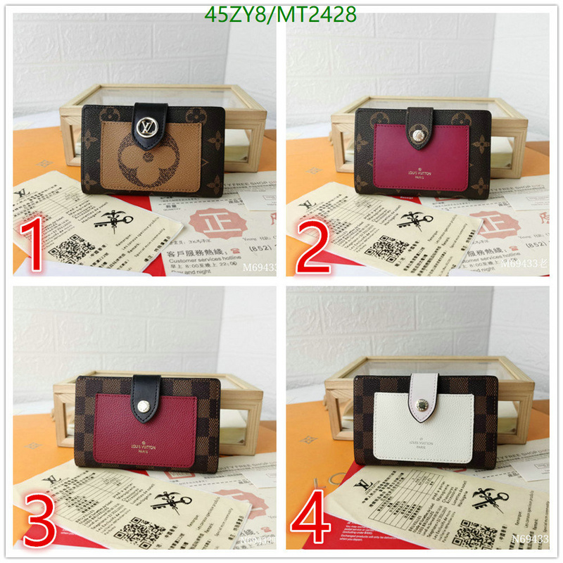 LV Bag-(4A)-Wallet- Code: MT2428 $: 45USD