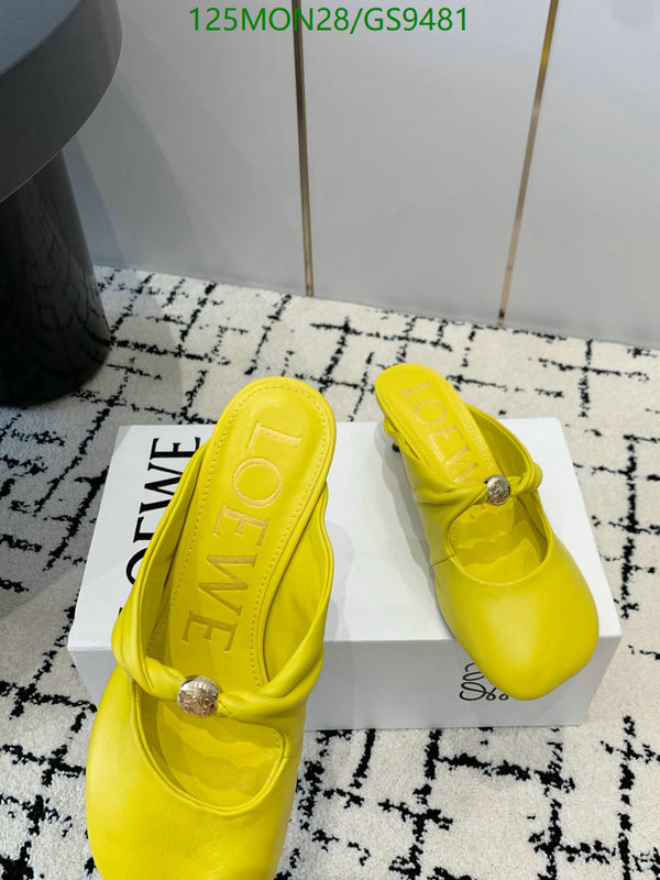 Women Shoes-Loewe Code: GS9481 $: 125USD