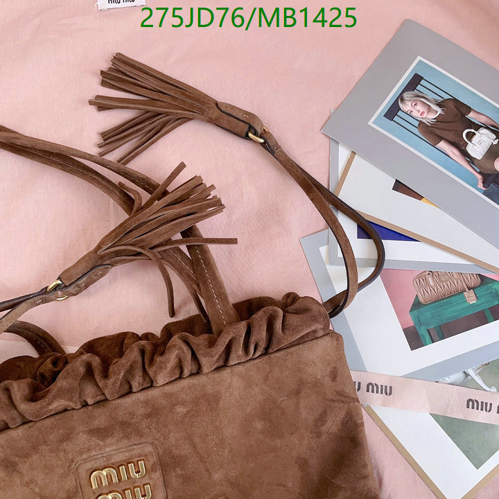 Miu Miu Bag-(Mirror)-Handbag- Code: MB1425 $: 275USD