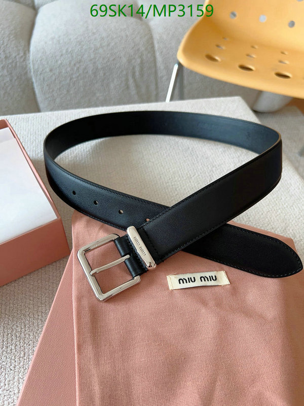 Belts-MIU MIU Code: MP3159 $: 69USD