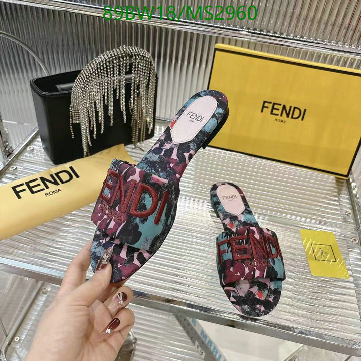 Women Shoes-Fendi Code: MS2960 $: 89USD
