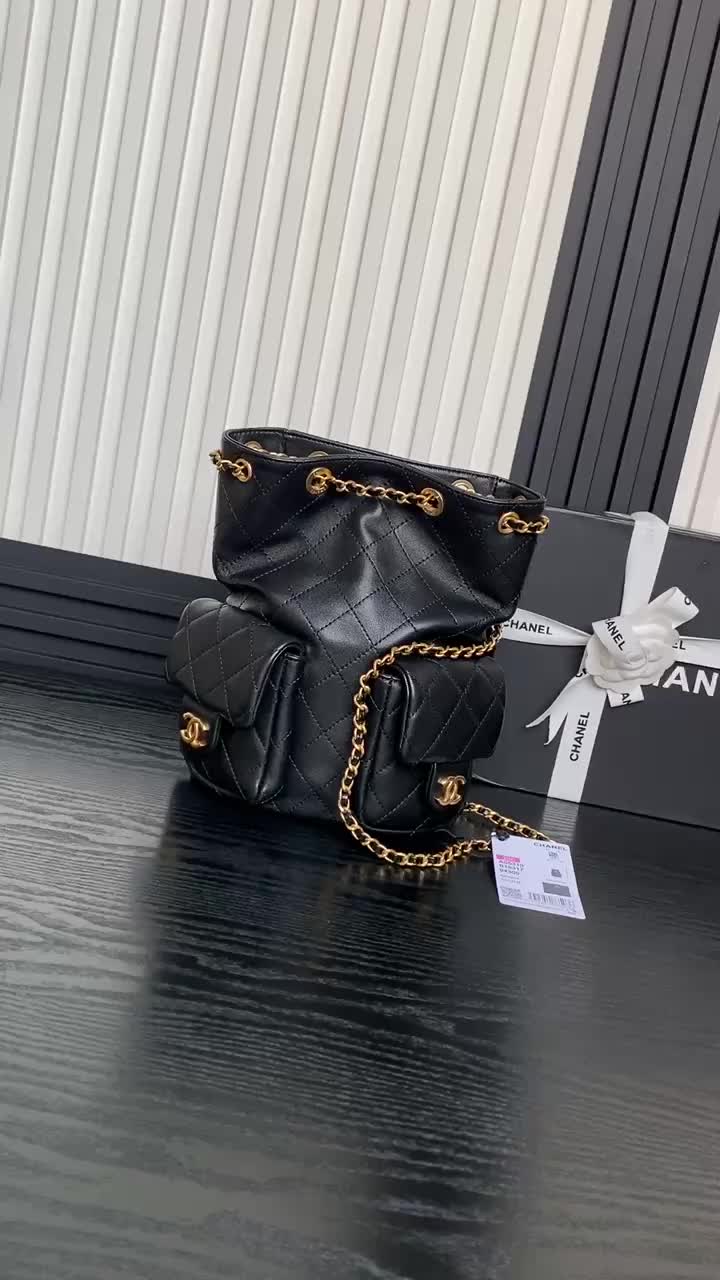 Chanel Bag-(Mirror)-Backpack- Code: MB1488 $: 275USD