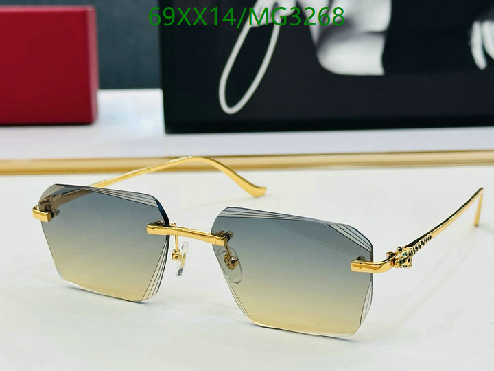 Glasses-Cartier Code: MG3268 $: 69USD