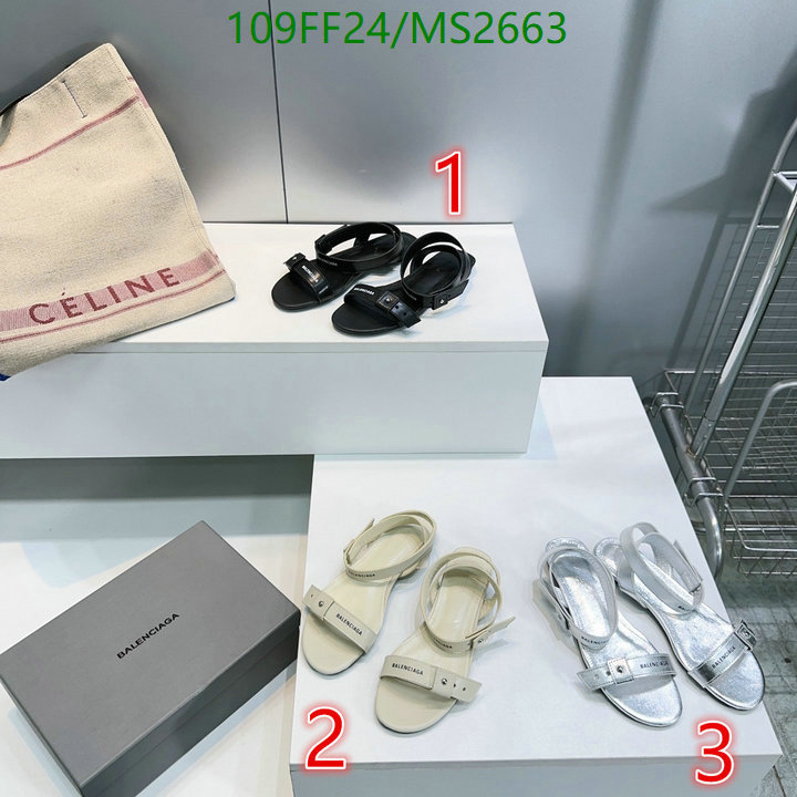 Women Shoes-Balenciaga Code: MS2663 $: 109USD