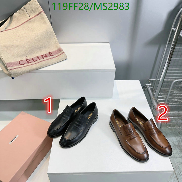 Women Shoes-Miu Miu Code: MS2983 $: 119USD