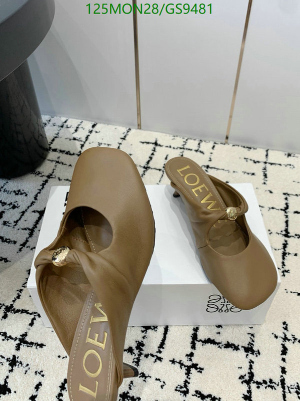 Women Shoes-Loewe Code: GS9481 $: 125USD