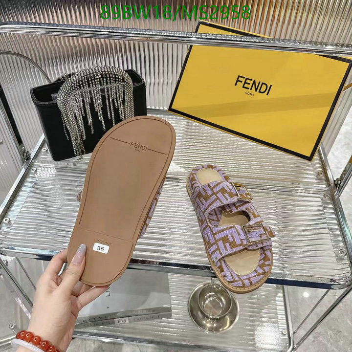 Women Shoes-Fendi Code: MS2958 $: 89USD
