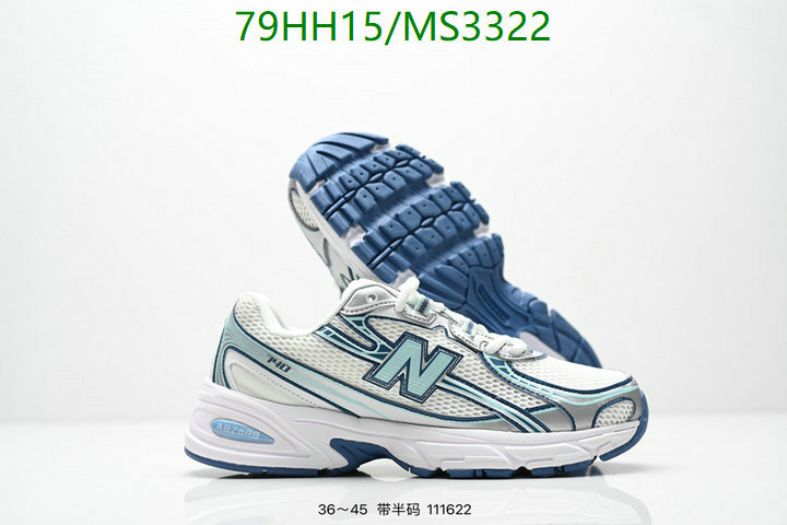 Men shoes-New Balance Code: MS3322 $: 79USD
