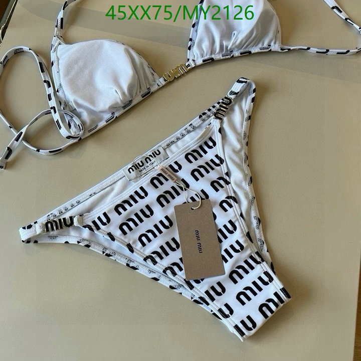 Swimsuit-MIUMIU Code: MY2126 $: 45USD