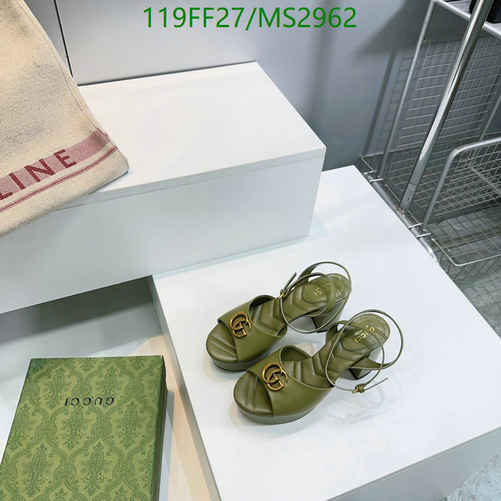 Women Shoes-Gucci Code: MS2962 $: 119USD