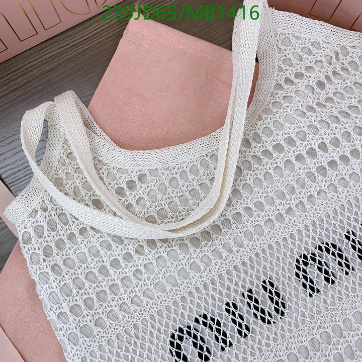 Miu Miu Bag-(Mirror)-Crossbody- Code: MB1416 $: 239USD