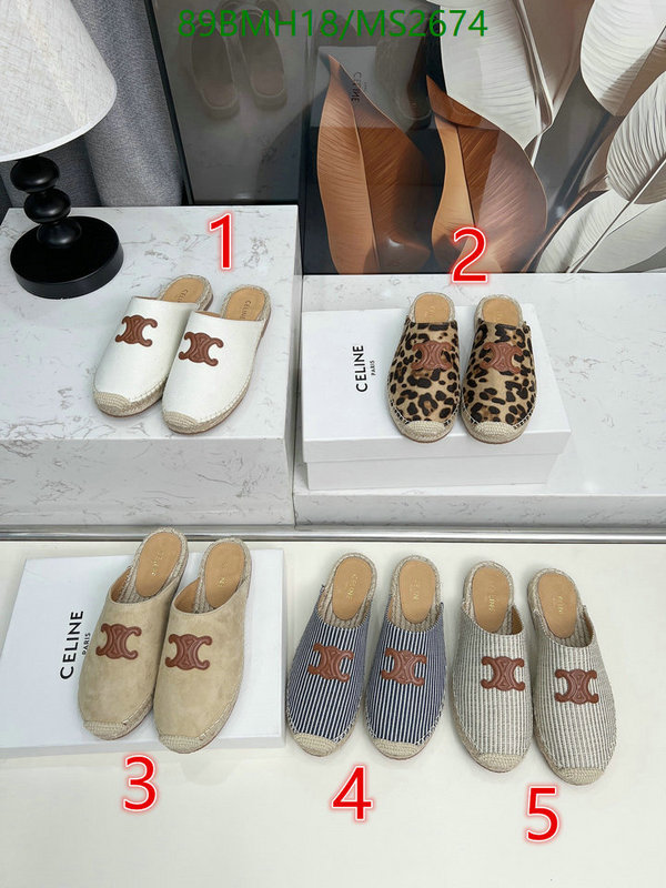 Women Shoes-Celine Code: MS2674 $: 89USD