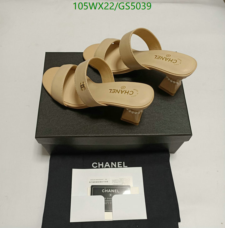 Women Shoes-Chanel Code: GS5039 $: 105USD