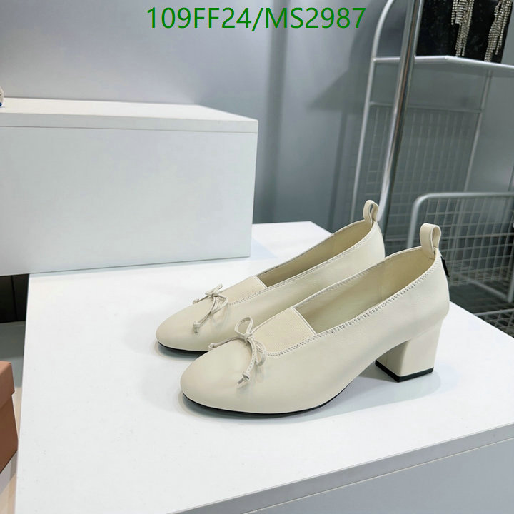 Women Shoes-Miu Miu Code: MS2987 $: 109USD